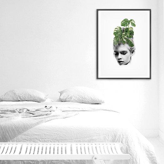 Monstera Print